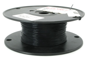 M16878/4-BEB-0, 24 AWG Black PTFE Silver Plated Copper E24 7 Wire, 698 Feet M16878/4-BEB-0, 24 AWG Black PTFE Silver Plated Copper E24 7 Wire, 698 Feet