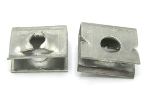 #6-32 Steel Type U Clip Nuts, 0.440" x 0.378 x 0.218", 100pc #6-32 Steel Type U Clip Nuts, 0.440" x 0.378 x 0.218", 100pc