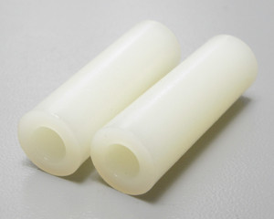 Round Spacer, Nylon, 25mm Length, #8 Screw, 100pcs