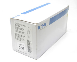 Eaton TR7730W Decora Switch w/Outlet, Tamper Resist, 120/277V 15A, White, 10-pak Eaton TR7730W Decora Switch w/Outlet, Tamper Resist, 120/277V 15A, White, 10-pak