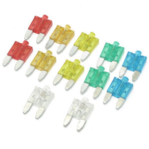 ATM Mini Blade Fuse Kit, 12 Piece Lot ATM Mini Blade Fuse Kit, 12 Piece Lot