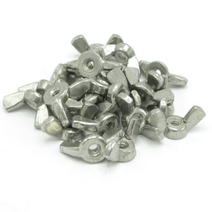 6-32 Stainless Steel Wing Nuts, 25pk 6-32 Stainless Steel Wing Nuts, 25pk