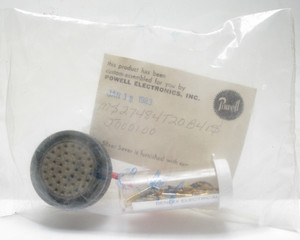 MS27484T20B41S Milspec Circular Connector, Jack, 41-position w/pins