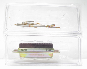 M24308/2-3 Milspec D-Sub 25-pin Jack, with pins M24308/2-3 Milspec D-Sub 25-pin Jack, with pins