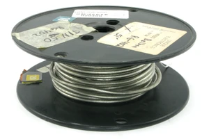 RG402, Silver-Coated Copper PTFE Coax Cable, Silver, 51 Feet