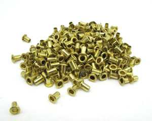 #25 Brass Grommet/Eyelet, 1000 Piece Lot #25 Brass Grommet/Eyelet, 1000 Piece Lot