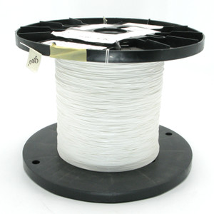 M22759/11-26-9, 26 AWG Silver Plated, PTFE Jacketed Wire, White, 250ft M22759/11-26-9, 26 AWG Silver Plated, PTFE Jacketed Wire, White, 250ft