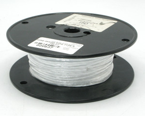 M16878/4-BDE-0/2/9-STW, 26/3 White PTFE Silver Plated Copper E22 19 Wire, 150ft M16878/4-BDE-0/2/9-STW, 26/3 White PTFE Silver Plated Copper E22 19 Wire, 150ft