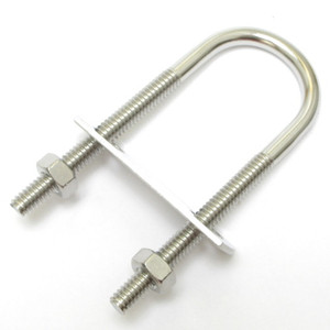 U-Bolt 1-1/8 x 3-1/2 Inch Stainless Steel U-Bolt 1-1/8 x 3-1/2 Inch Stainless Steel