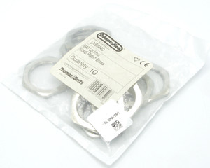 Adaptaflex LNB/M40 Conduit Fitting Brass Locknut, M40 Thread, 10-pack