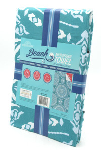 Whitley Willows Microfiber Beach/Multi-Purpose Towel, Teal