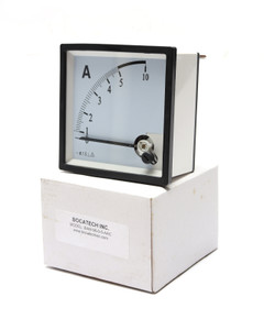 Bocatech, Inc BAM-96-0-5-AAC 0-5A AC Analog Panel Meter Bocatech, Inc BAM-96-0-5-AAC 0-5A AC Analog Panel Meter