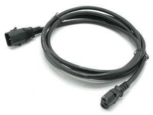 Raritan SecureLock SLC14C13-10FT IEC320 C14 Male Plug to C13 Connector, 10ft