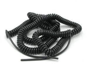 Alpha Wire 720/4, 23AWG Shielded PVC Coil Cord, 6 Foot Alpha Wire 720/4, 23AWG Shielded PVC Coil Cord, 6 Foot