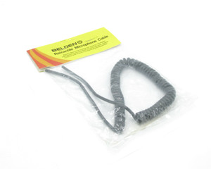 Belden 8409 Retractile Microphone Cable, 1ft