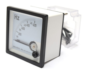 380-420 Hz AC 110 Volt Analog Panel Meter, 72mm x 72mm