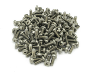 M5 x 14mm Phillips Pan Head Machine Screws, Stainless Steel, 150pc