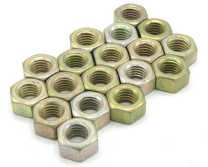 M14-2 Metric Zinc Plated Hex Nut, 18pcs