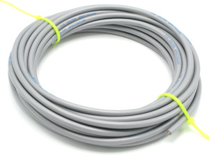 RG-8X 50 Ohm PE(F) Coaxial Cable, Gray, 30ft RG-8X 50 Ohm PE(F) Coaxial Cable, Gray, 30ft
