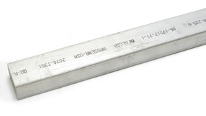 Aluminum Bar Stock 2024-T351, 1.25" x 2" x 5ft Aluminum Bar Stock 2024-T351, 1.25" x 2" x 5ft