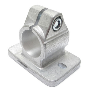 Kipp K0479530 Tube Clamp with Flange, Aluminum