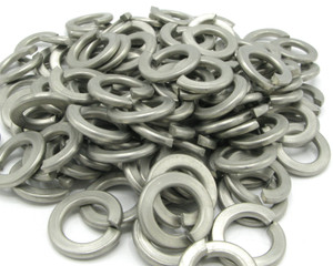 10mm Stainless Steel Split Lock Washers, Milspec, 100pcs