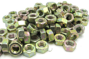M6-1 Zinc Plated Hex Nut, 50 Piece Lot