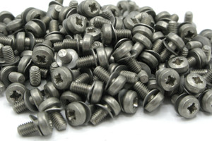 M3 x 6mm Stainless Steel Pozi Head Machine Screws w/ Washer, 100pc M3 x 6mm Stainless Steel Pozi Head Machine Screws w/ Washer, 100pc