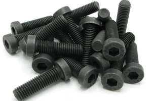 M10 x 35mm Socket Head Cap Screw, Class 8.8, Black, 20pc
