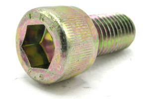 M12 x 25mm Zinc Plated Socket Caphead Screw, Class 12.9, 10pc