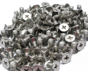 M5 x 8mm Stainless Steel Phillips Countersunk Machine Screws, 300pc