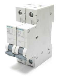 Siemens 5SL11106MB 230/400VAC 10 Amp, 1-Pole DIN-mount Circuit Breaker, 2pcs Siemens 5SL11106MB 230/400VAC 10 Amp, 1-Pole DIN-mount Circuit Breaker, 2pcs