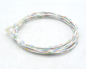 M27500-20RC4U00 20/4 Silver-Coated Copper PTFE Insulated Twisted Quad, 20ft