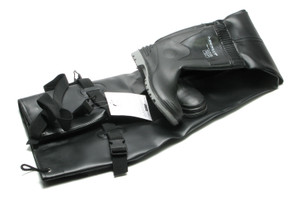 Dunlop Onguard 86067 Chest Wader Steel Toe, Black