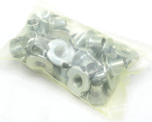 3/8"-16 x 7/16" 3-Prong Zinc-Plated Steel Tee Nut, 25pc 3/8"-16 x 7/16" 3-Prong Zinc-Plated Steel Tee Nut, 25pc