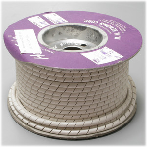 Spiral Wrap, White, 1/4 Inch OD, 100 Foot