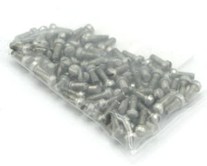 #1-72 x 3/16" Stainless Steel Slotted Pan Head Machine Screws, 100pcs