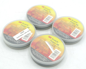 3M Scotch 88-Super Black Insulating Tape, 3/4 in x 66 ft, 4pk 3M Scotch 88-Super Black Insulating Tape, 3/4 in x 66 ft, 4pk