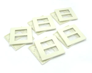 Legrand SL262-LA Decorator Openings, Two Gang, Light Almond, 10pk