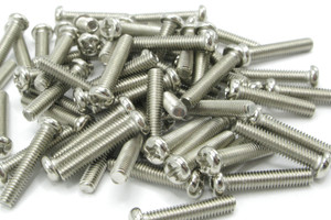 M4-0.7 x 20mm Steel Pan Head Machine Screws, 50pcs M4-0.7 x 20mm Steel Pan Head Machine Screws, 50pcs