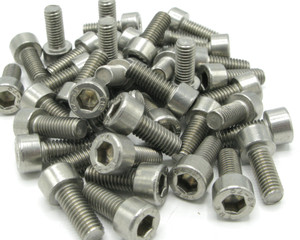 M5-0.8 x 12mm Stainless Steel Cap Head Screws, 25pcs M5-0.8 x 12mm Stainless Steel Cap Head Screws, 25pcs