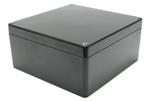 Hoffman EXE255250120 Zonex Fiberglass Terminal Enclosure, 250x255x120mm, Black Hoffman EXE255250120 Zonex Fiberglass Terminal Enclosure, 250x255x120mm, Black