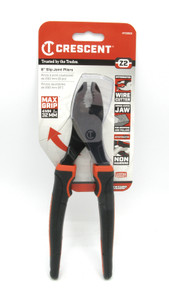 Crescent HTZ28CG, 8" Slip Joint Cushion Grip Pliers Crescent HTZ28CG, 8" Slip Joint Cushion Grip Pliers