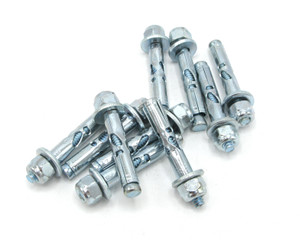 1/4" x 1.6" Stainless Steel Sleeve Anchor, 10pk 1/4" x 1.6" Stainless Steel Sleeve Anchor, 10pk
