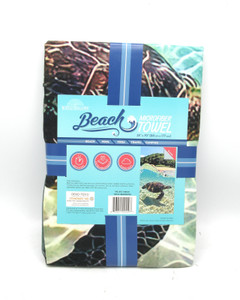 Whitley Willows Microfiber Beach/Multi-Purpose Towel, Turtle Underwater