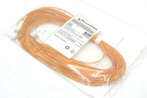 CommScope Fiber Optic Cable, Jumper, Riser, LS, 1.6mm Duplex, LC/LC, 75ft