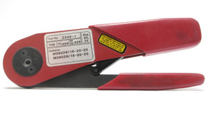 Daniels Manufacturing DMC 2340-1 Hand Crimp Tool, 20, 22AWG, used Daniels Manufacturing DMC 2340-1 Hand Crimp Tool, 20, 22AWG, used