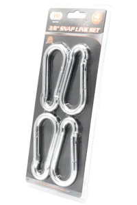 ITT 92540, 3/8" Snap Link Set, 4 Piece Lot
