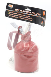 Illinois Industrial Tool 17707, Multi-Spout Oil Can, 16 Ounce