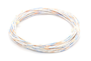 M27500-24RC3U00, 24/3 Silver-Coated Copper PTFE Insulated Twisted Triple, 25ft M27500-24RC3U00, 24/3 Silver-Coated Copper PTFE Insulated Twisted Triple, 25ft